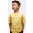 H&M Baumwoll-T-Shirt Mit Stickereien - Gelb
