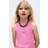 H&M Rosa Textured-Knit Vest Top - Cerise