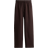 H&M Linen Blend Pants - Dark Brown