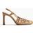 H&M Slingbacks Med Klack Och Knytdetalj - Beige