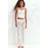 H&M Lace-Detail Strappy Top - White