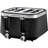 Russell Hobbs Bronte 4 Slice Toaster Black