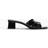 H&M Sort Sandaler Med Blokhæl -