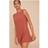 PrettyLittleThing Blend Slouchy Boat Neck Playsuit - Orange