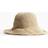 H&M Wavy-Brim Straw Hat - Beige