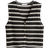 H&M Dame Sort Vest I Strukturmønstret Jersey - Sort