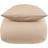Nordstrand Home Bedding 100% cotton Påslakan Beige (220x140cm)