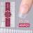 Shein Hot Transparent Matte Square Stiletto Almond Shape Full Cover - 12 Sizes