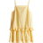 H&M 2-Piece Cotton Strappy Top And Shorts Set - Yellow