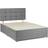 Bedsland Chenille Fabric Divan Bed Base Headboard Double Bed Frame 135x190cm