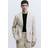 H&M Slim Fit Linen Jacket - White