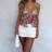 Shein Women's Summer Vacation Printed Camisole Top