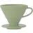 Hario V60 Coffee Dripper 02 - Smokey Green