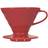 Hario V60 Coffee Dripper 02 Ceramic - Red