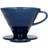 Hario V60 Coffee Dripper 02 Ceramic - Indigo Blue