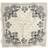H&M Patterned Cotton Scarf - Beige