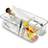 Addis Acrylic Large Organiser Tray Clear