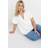 Yours Short Sleeve Blouse - White