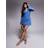 River Island Womens Snaffle Detail Dress - Blue