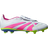 adidas Predator League Fold Over Tongue FG/MG - Cloud White/Lucid Pink/Lucid Lemon