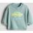 H&M Turkos Sweatshirt Med Motiv - Turkos/Dinoriffic