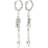 Pilgrim Niya Earrings - Silver/Pearls