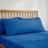 Dunelm Pure Pillow Case Blue (90x48cm)