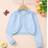 Shein Young Girl Casual Solid Color Knit Cardigan