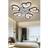 Living and Home Black LED Ceiling Fan Light One Size