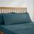 Dunelm Pure Pillow Case Blue (90x48cm)