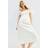 H&M Puff-Sleeved Cotton Dress - White