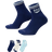 Nike Everyday Plus Ankle Socks 3-pack - Multi-Colour