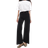 Stradivarius Petite Wide Leg Jeans - Black
