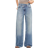 Pull&Bear Crossover Waist Mid Risewide Leg Jeans - Blue