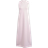 adidas Women's Sportswear Essentials 3 Stripes Long Racerback Dress - Clear Pink/White