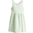H&M Cotton Dress With Printed Pattern - Light Green/Hearts (1157735101)