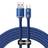 Baseus Crystal Shine 100W USB A - USB C M-M Blue 2m