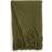 Dunelm Brushed Boucle Throw Blanket - Olive Blankets Green (180x130cm)