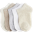H&M Baby 5-Pack Trainer Socks - Ljusgrå/Vit