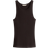 H&M Ribbed Silk Blend Tank Top - Dark Brown