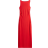 H&M Draperet Bodycon Maxikjole - Rød