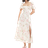 New Look Puff Sleeve Milkmaid Midi Dress - White