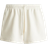 H&M Washed Cotton Sweatshorts - Cream