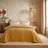 Dunelm Helston Ochre Bedspread Yellow (265x265cm)