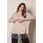 Wallis Fringed Hem Roll Neck Poncho - Beige