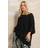 Yours Curve Tunic Top - Black