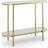 Dunelm Sofia Gold Console Table 34x100cm
