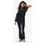 boohoo Highwaist Supersoft Peached Sculpt Yoga Flared Legging - Black