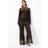 H&M Bootcut Lace Trousers - Brown