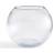 Dunelm Fishbowl Clear Vase 15.5cm